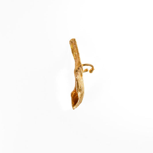 Solitario Botánico Earcuff - Gold